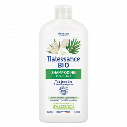 Natessance Tea Tree & Keratin Purifying Shampoo, 500 ml