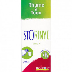 BOIRON STORINYL Sirop Rhume & Toux - 200ml