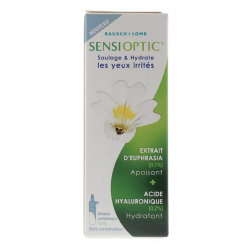 SENSIOPTIC SOLUTION Soulage et Hydrate Yeux Irrités - 10ml