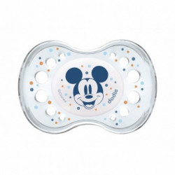 DODIE SUCETTES ANATOMIQUES NUIT N°A75 +18 Mois - Mickey Duo