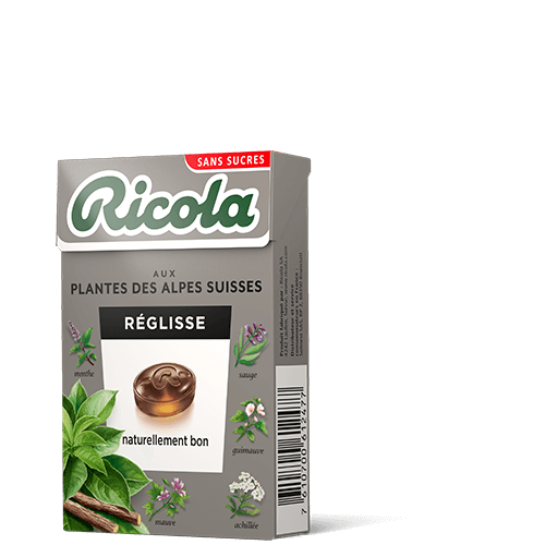RICOLA POCKET Réglisse Stevia - 50g