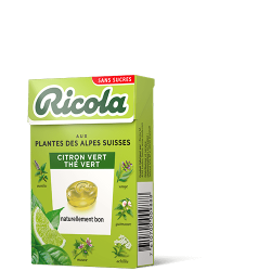 RICOLA POCKET Citron Vert Thé Vert - 50g