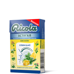 RICOLA POCKET ACTIV' AIR Citron Miel - 50g