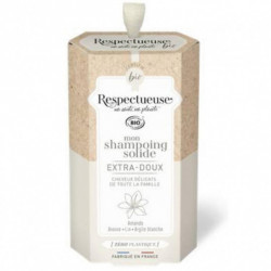 RESPECTUEUSE Shampoing Solide Extra-Doux BIO - 75g