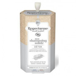 RESPECTUEUSE Shampoing Solide Détox BIO - 75g