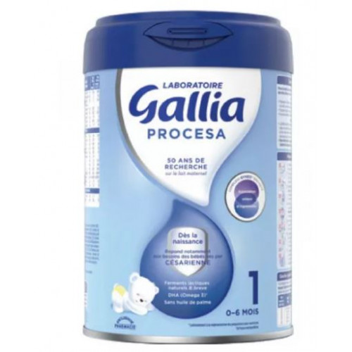 Gallia Procesa 1er age 0-6 mois 800g