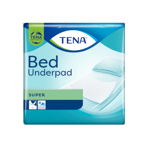 TENA Bed Underpad Super Protection de lit pour incontinence 60 x