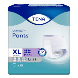 TENA PROSKIN Pants Taille Extra Large MAXI - 10 Pièces