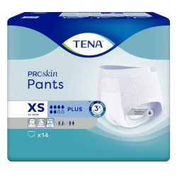 TENA PROSKIN Pants Plus Taille XS - 14 Pièces