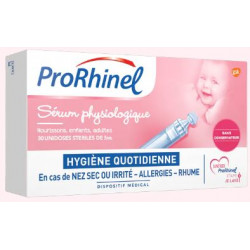 PRORHINEL SERUM PHYSIOLOGIQUE Hygiène Quotidienne - 30 Unidoses