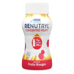 RENUTRYL CONCENTRE Fruity Fruits Rouges - 4 Bouteilles de 200ml