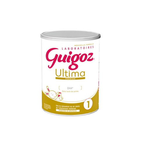 Guigoz Ultima Premium 1 Lait En Poudre Des La Naissance Jusqu'a 6 Mois 800g  - Easypara