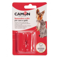 CAMON - Brosse à dents à doigts pour chiens et chats