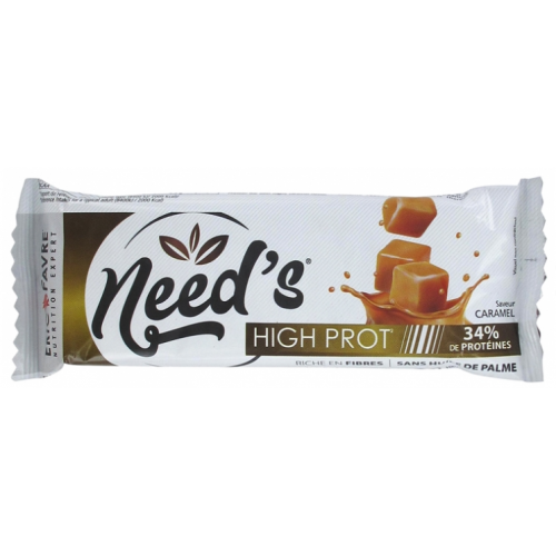 NEED'S High Prot Protein Bar - Caramel Flavor - 50g