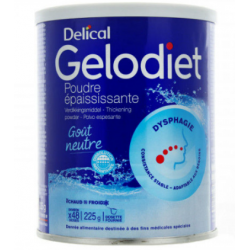 GELODIET - Poudre Epaississante - Goût Neutre - 225g/48 doses