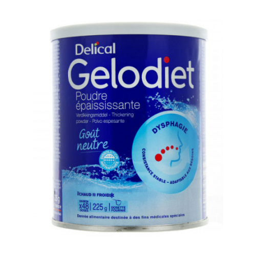 GELODIET - Poudre Epaississante - Goût Neutre - 225g/48 doses