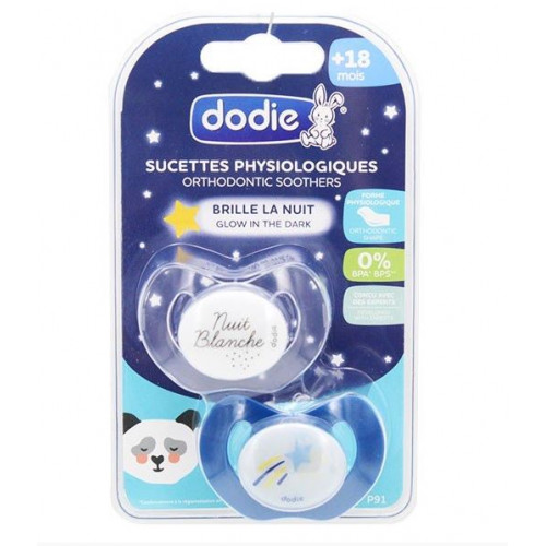 DODIE - Duo Sucettes Physiologiques +18 Mois - P91