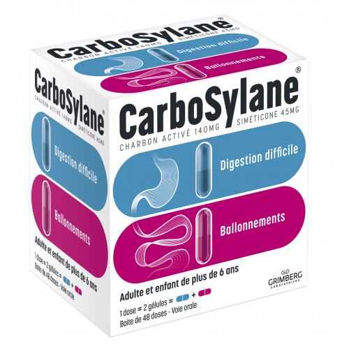 Carbosylane 48 Doses de 2 Gélules Jumelées