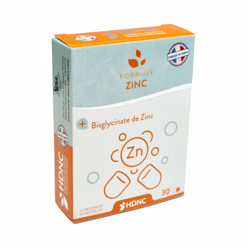 HDNC Complémentaire Alimentaire Bisglycinate de Zinc - 30