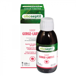 OLIOSEPTIL SIROP GORGE-LARYNX - 125ml
