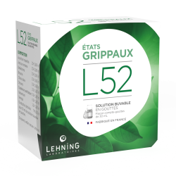 LEHNING L52 Etats Grippaux - Solution Buvable 30 ml