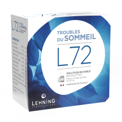 LEHNING L72 Troubles du Sommeil - Solution Buvable 30ml
