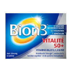 Bion®3 Seniors 30 comprimés - vitalité, tonus - PHC en ligne