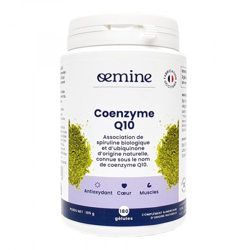 OEMINE Coenzyme Q10 - 180 Gélules
