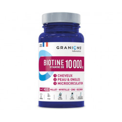 GRANIONS BIOTINE 10 000mg Vitamine B8 - 46g