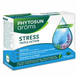 PHYTOSUN ARÔMS Stress Triple Action - 30 Capsules