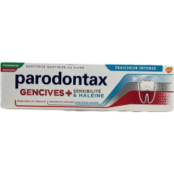 PARODONTAX DENTIFRICE Gencives+ Sensibilité et Haleine - 75ml