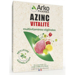 ARKOPHARMA - Azinc Vitalité Multivitamines Végétales - 30