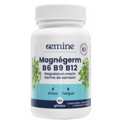 OEMINE - Magnégerm B6 B9 B12 - 60 Gélules