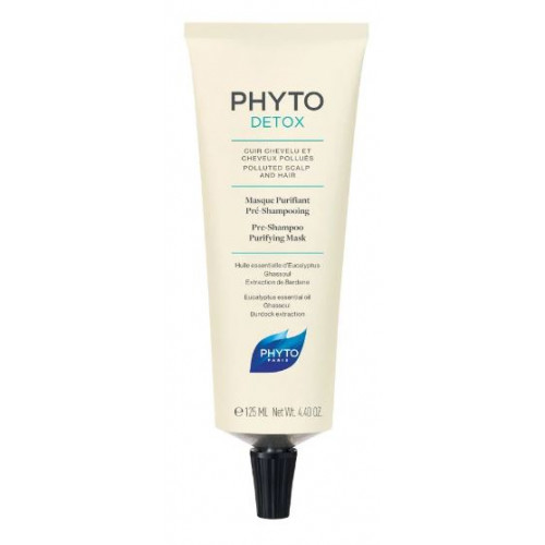 PHYTO - D-TOX Masque Purifiant Pré-Shampoing - 125ml