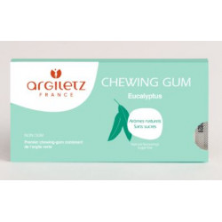 ARGILETZ - Chewing Gum Eucalyptus - 12 Pièces