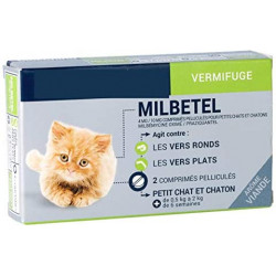 MilbemaxTab - Vermifuge - Chiot / Petit Chien - 0,5 à 10 kg - Elanco