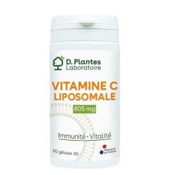 D.PLANTES Vitamine C Liposomale 850mg - 60 Gélules