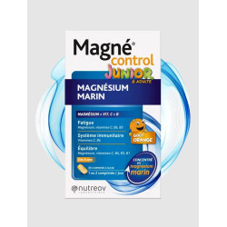 NUTREOV MAGNE CONTROL Magnésium Marin Junior - 30 Comprimés
