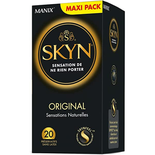 MANIX SKYN ORIGINAL Préservatif Maxi Pack - 20 Préservatifs