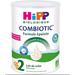 HIPP BIOLOGIQUE Combiotic Lait de Suite dès 6 Mois - 800g