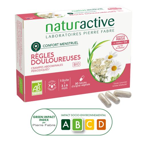 NATURACTIVE Règles Douloureuses BIO - 30 Gélules