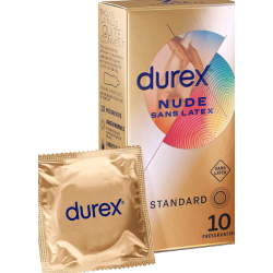 DUREX NUDE SANS LATEX 10 Preservatifs