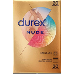 DUREX NUDE Standard- 20 Preservatifs