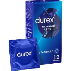 DUREX CLASSIC JEANS Taille Standard Confort et Confiance - 12