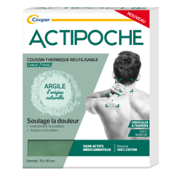 ACTIPOCHE COUSSIN THERMIQUE Chaud/Froid Cervicales et Trapèzes