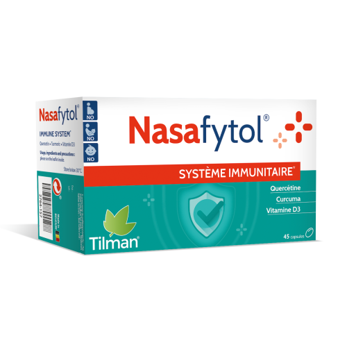 TILMAN NASAFYTOL Système Immunitaire Curcuma et Vitamine D3 -