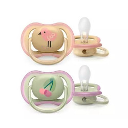 Sucette Ultra Air Sucettes 6-18 Mois I love papa - Avent-philips 