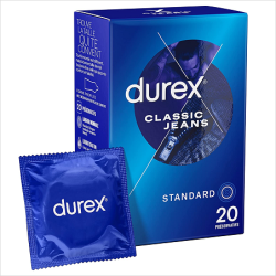 DUREX CLASSIC JEANS Préservatifs Taille Standard - 20