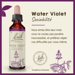 FLEURS DE BACH N°34 Water Violet - 20ml