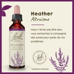 FLEURS DE BACH N°14 Heather - 20 ml